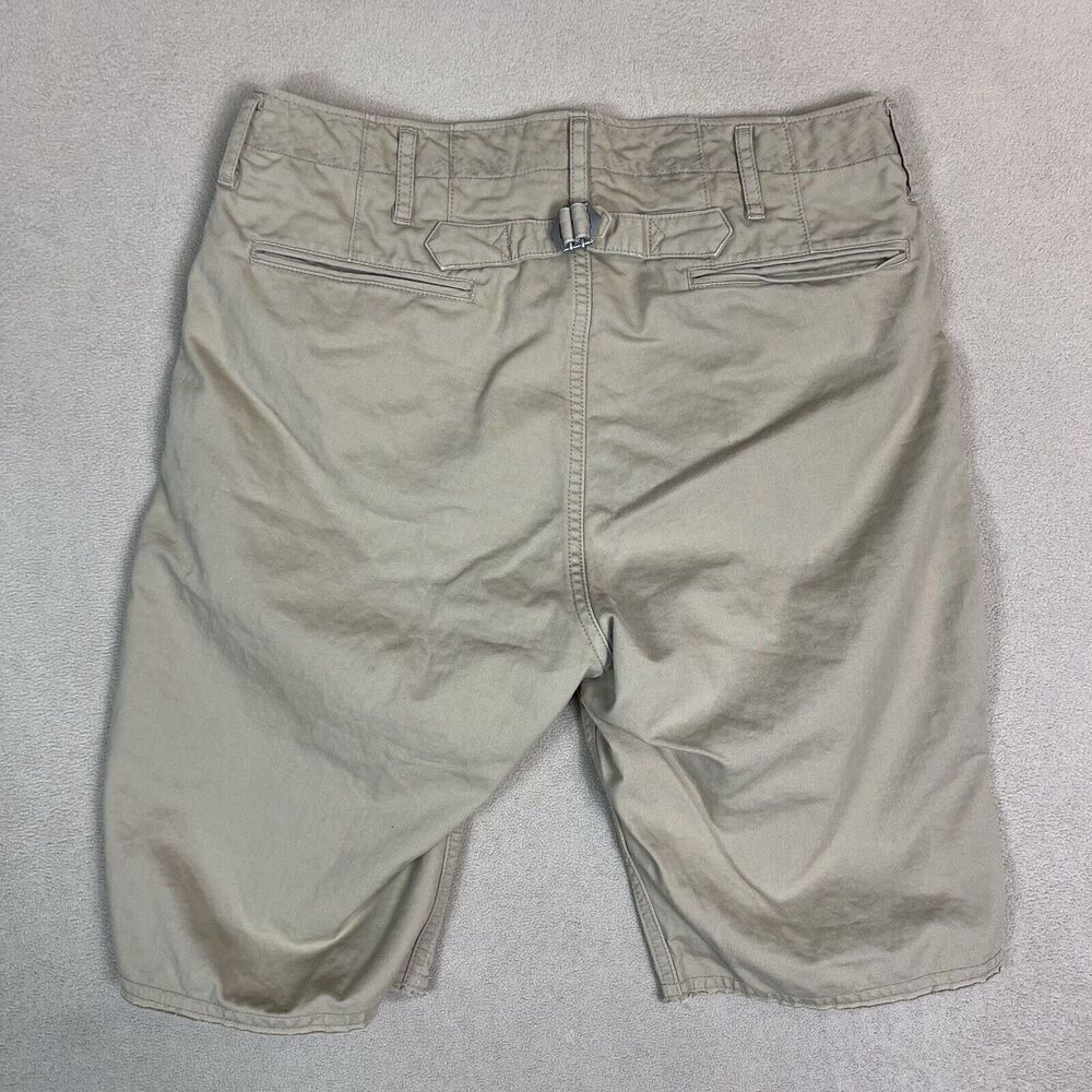 VISVIM Shorts Mens Small Khaki Chino Half Pants‎ Japan Preppy Casual Adult - Picture 11 of 15